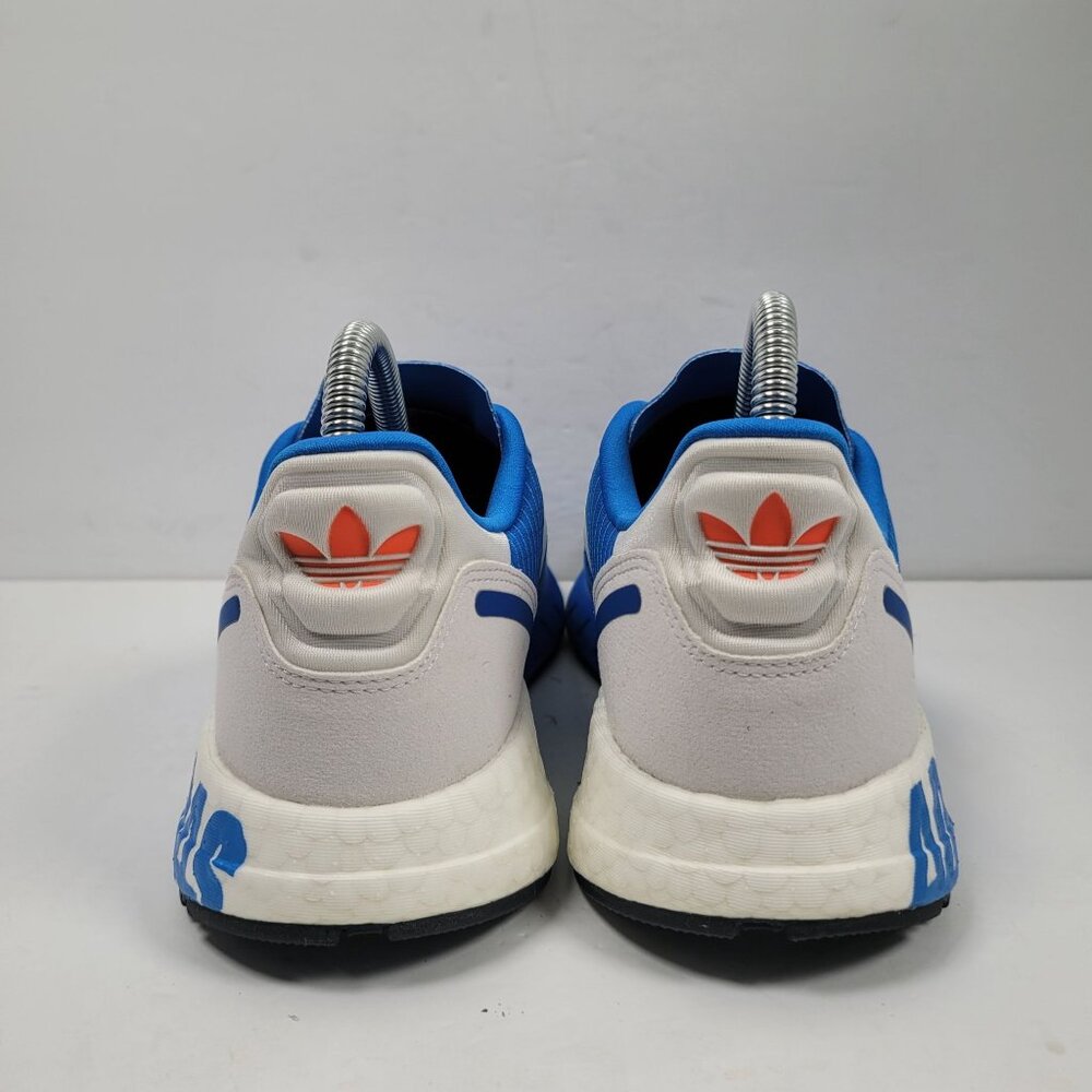 Adidas ZX 1K Boost Blue White Orange Men's Running Shoes H68720 US Size 7.5 - Picture 4 of 8